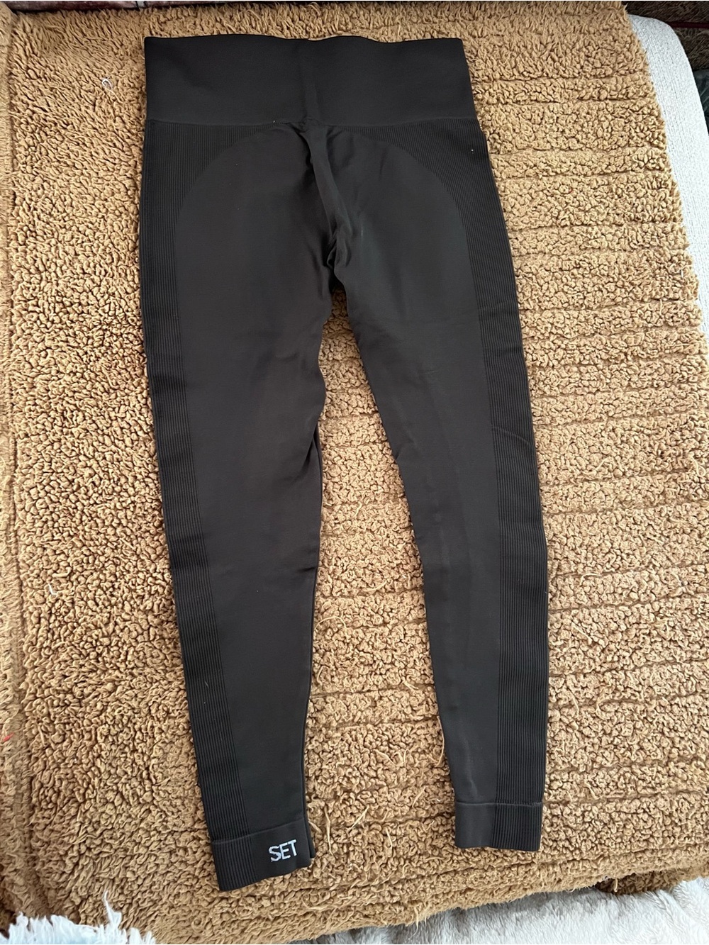 SET Active Brown High-Waist Active Leggings